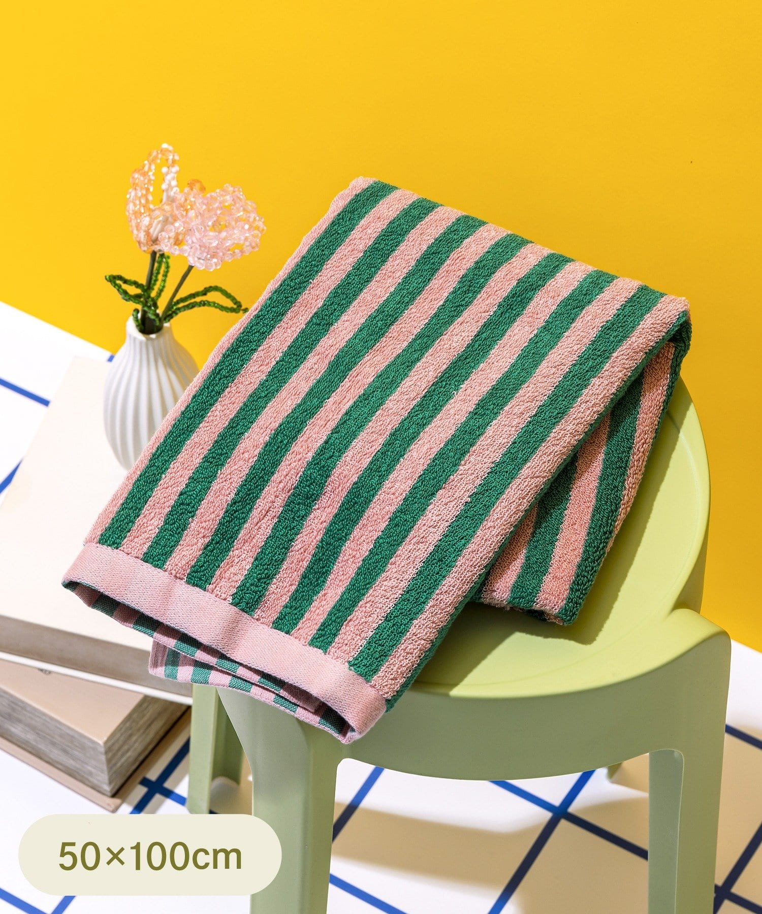 ミニバスタオル:50×100cm ¥770(税込)