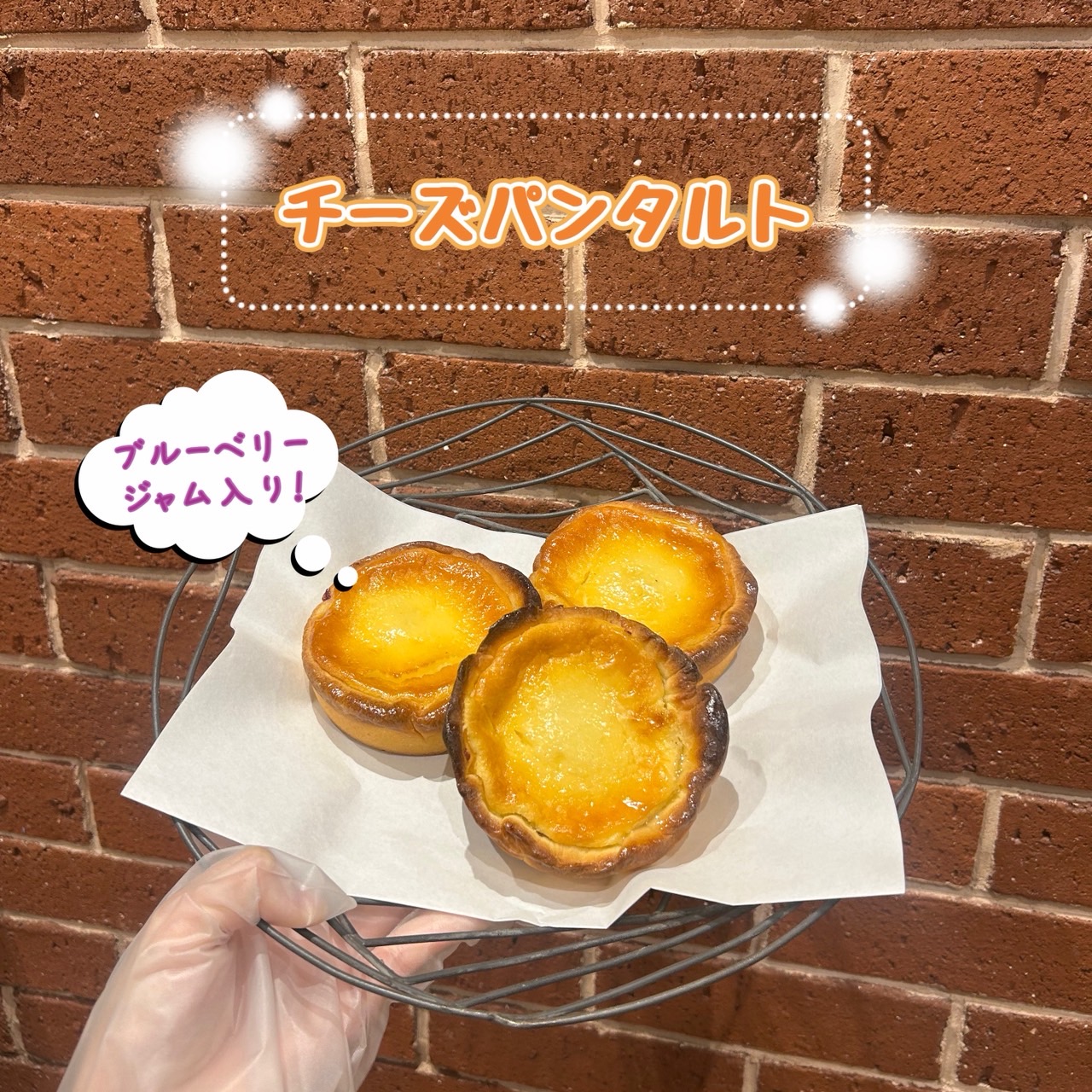 【週末限定】チーズパンタルト