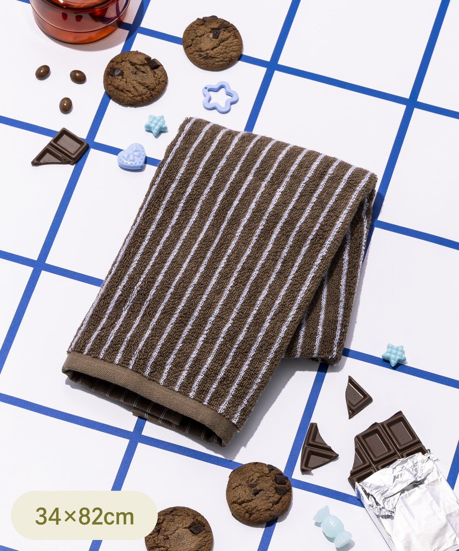 フェイスタオル:34×82cm ¥550(税込)