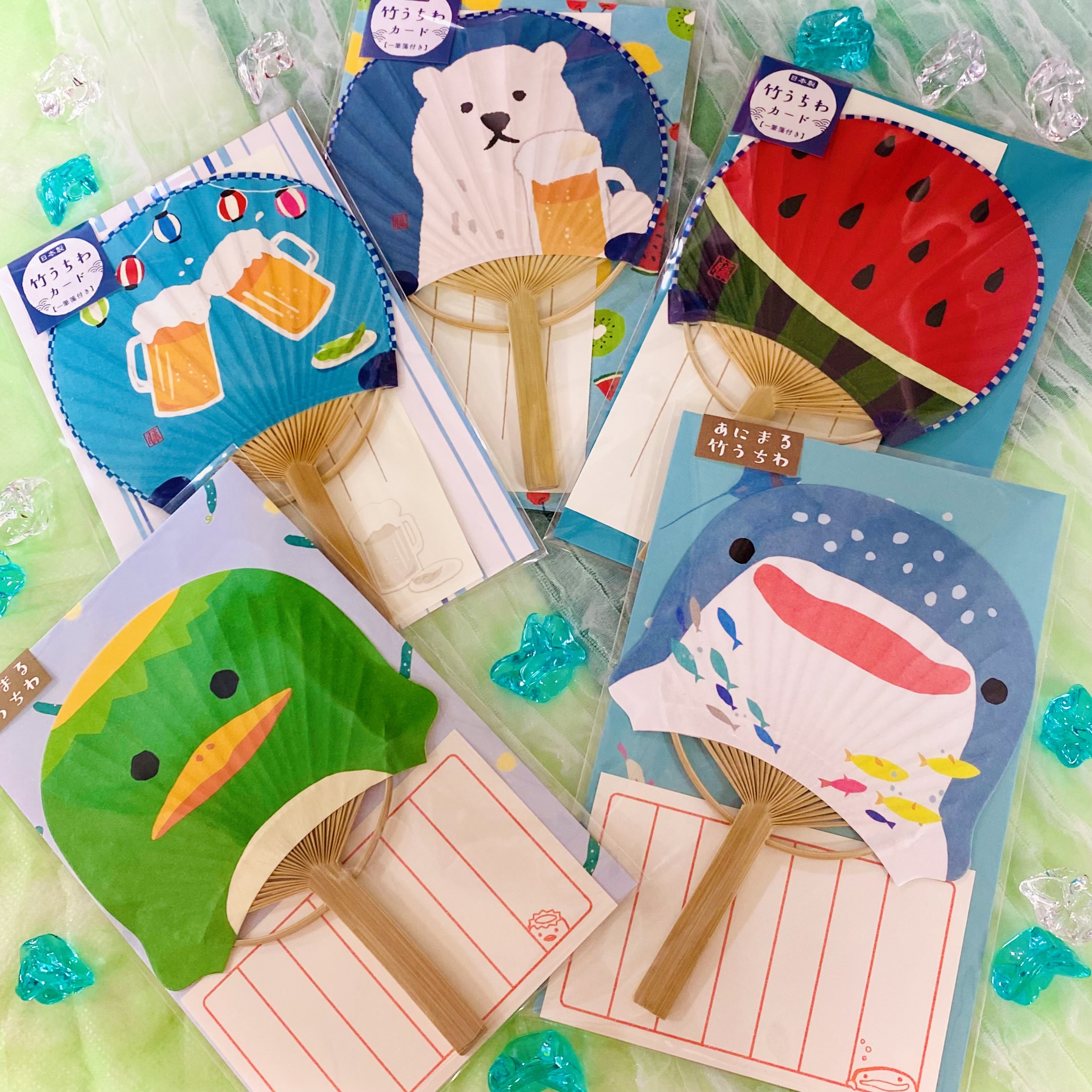 ○｡『涼』をお届け♪うちわカード｡○