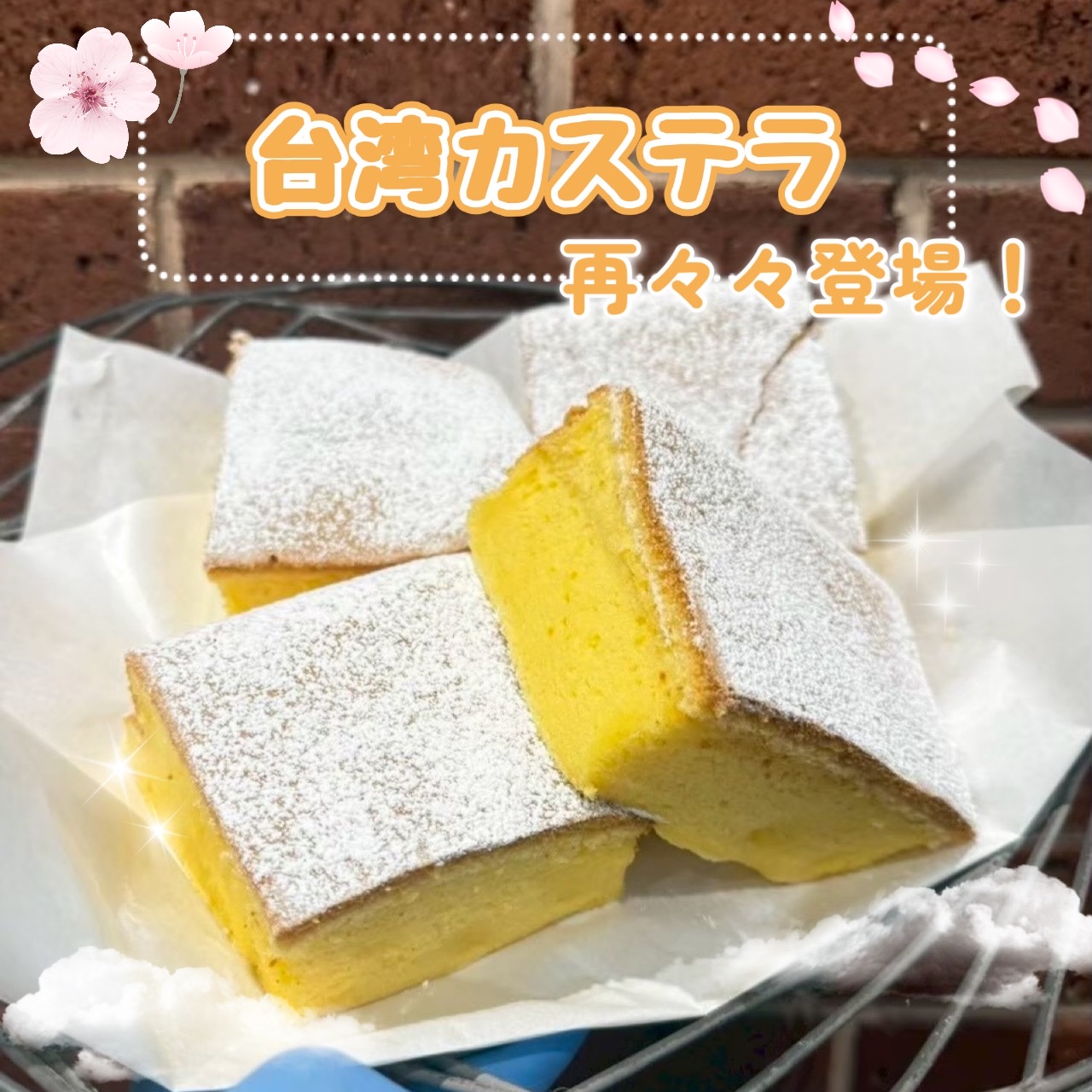 【期間限定】台湾カステラ