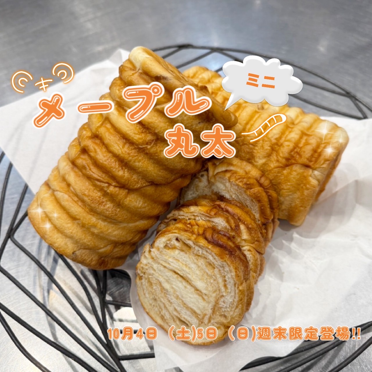 【週末限定】ミニメープル丸太
