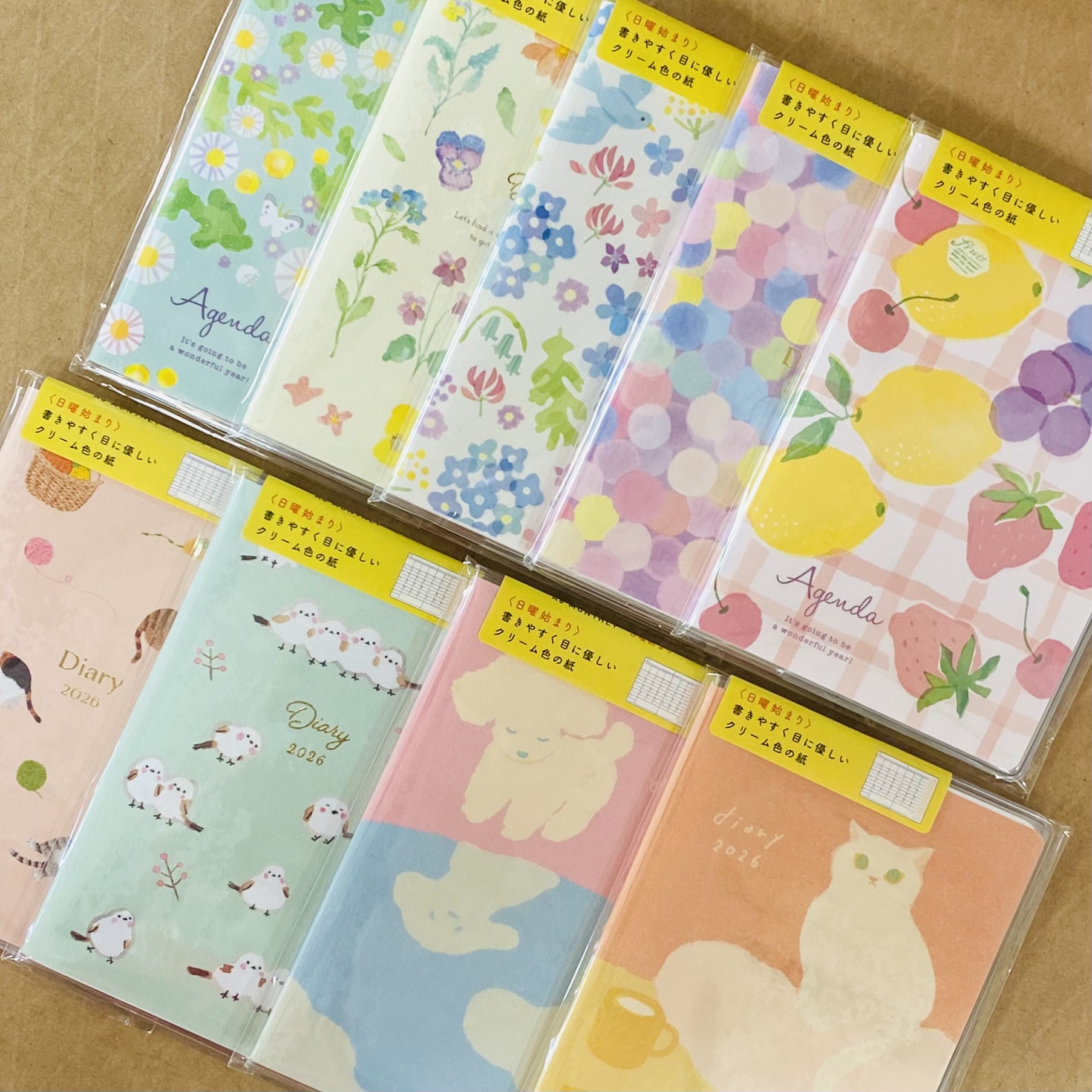 RYU-RYU 手帳入荷しました♪