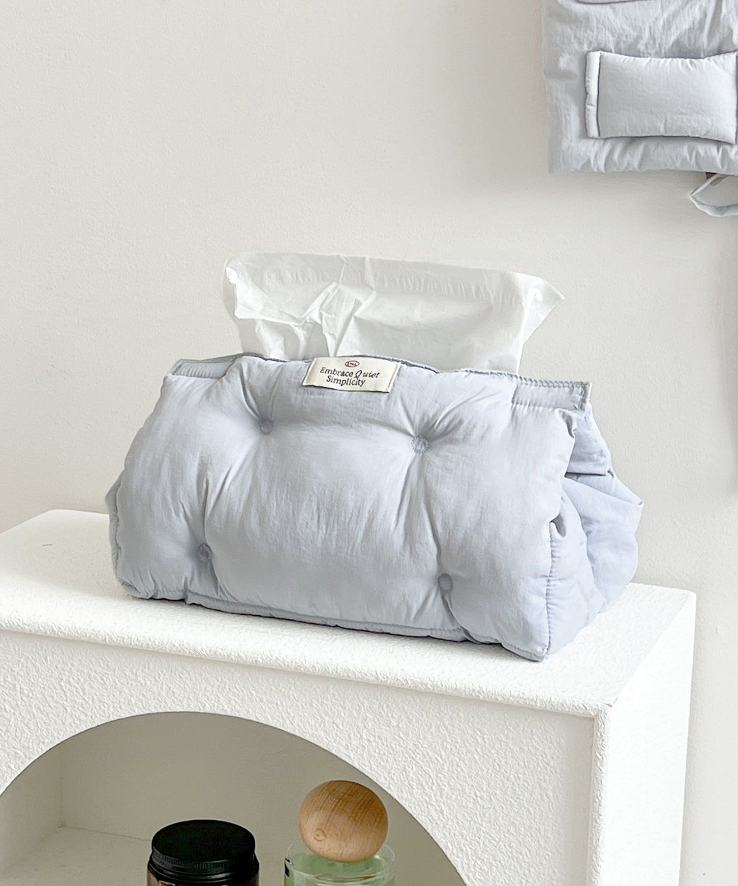 モコモコティッシュケース ￥550(税込)