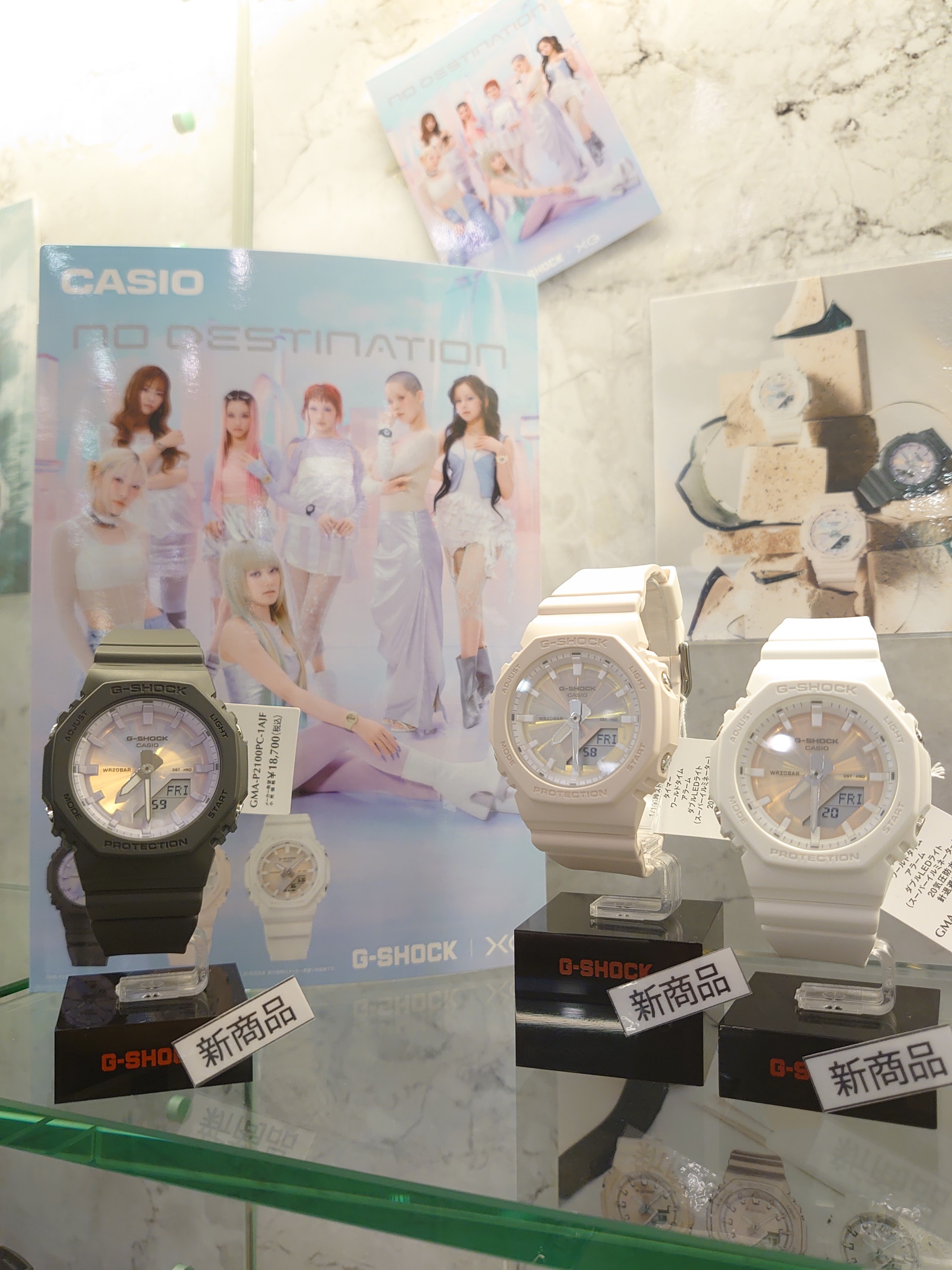 XG着用モデルのG-SHOCKあります