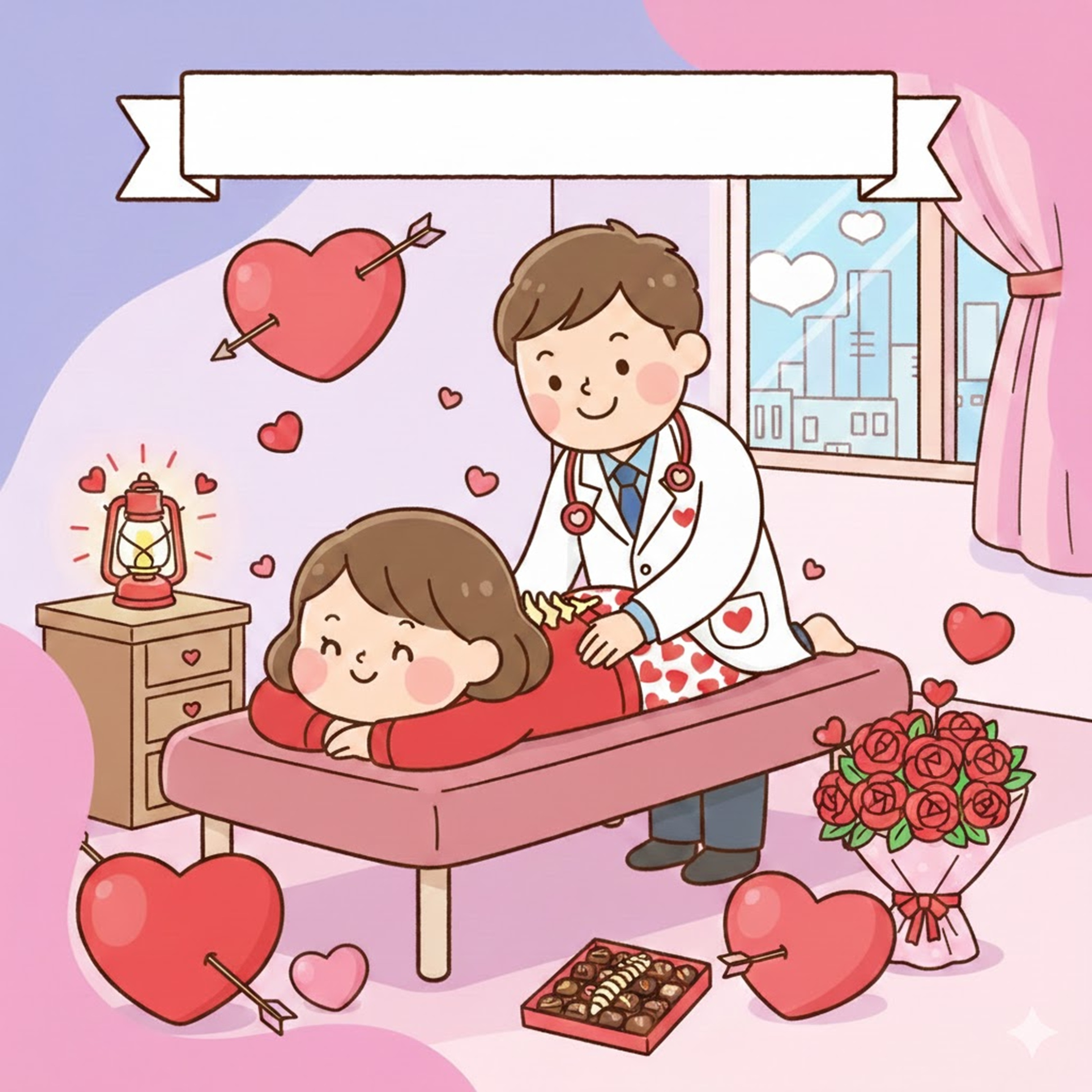 チョコより癒しを！自分へのご褒美整体