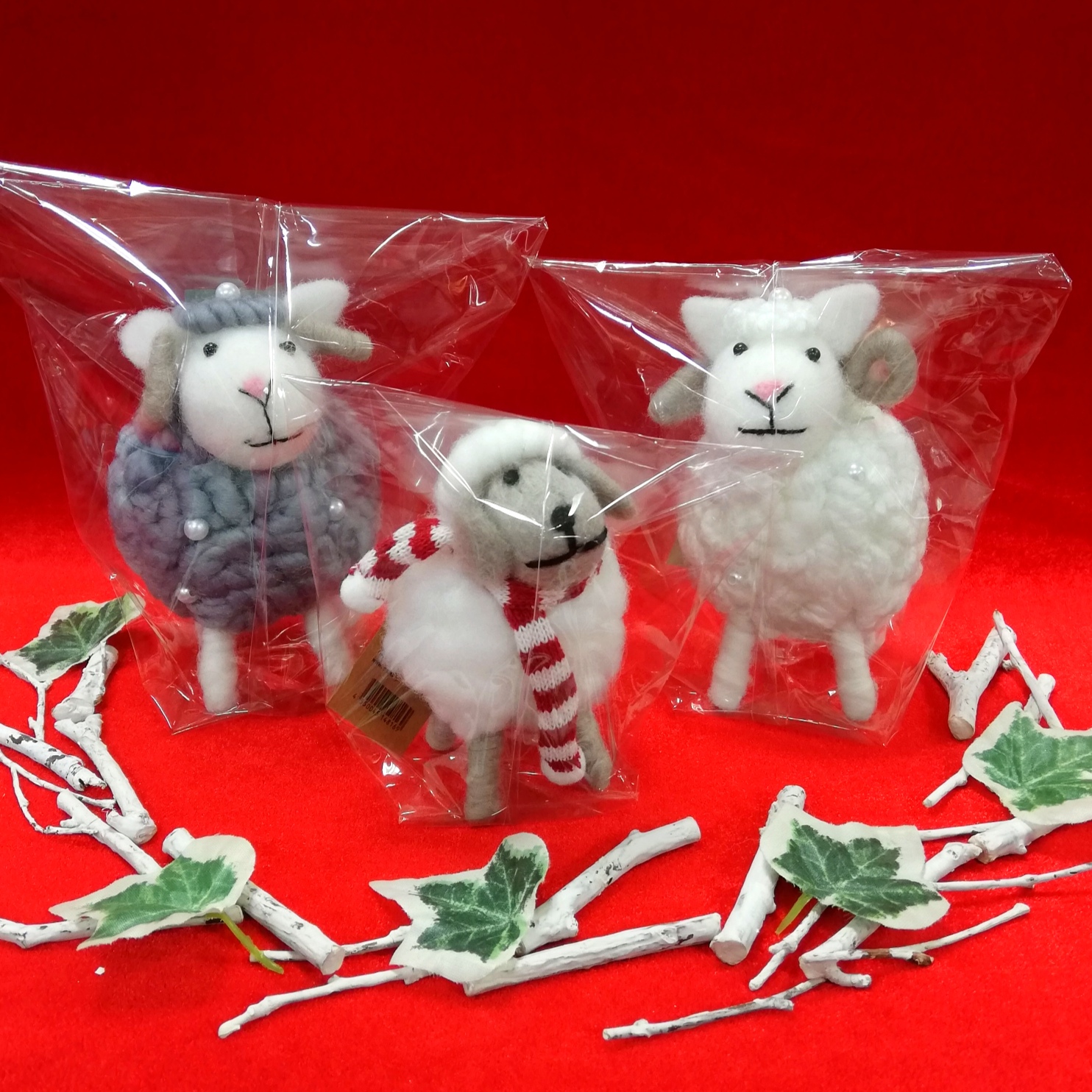 クリスマス雑貨＊モコモコアニマル＊  