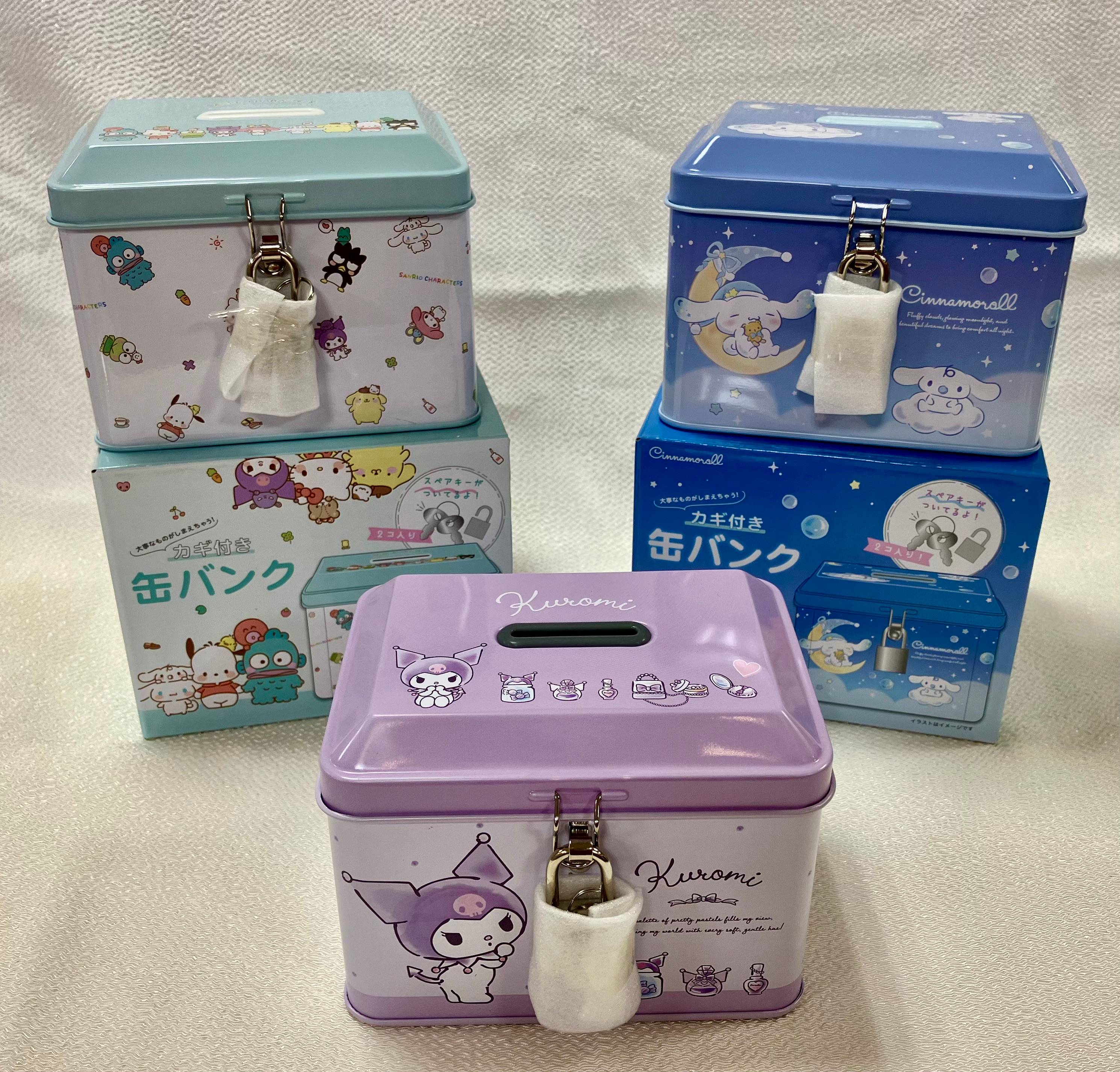 ☆★カギ付き缶バンク★☆
