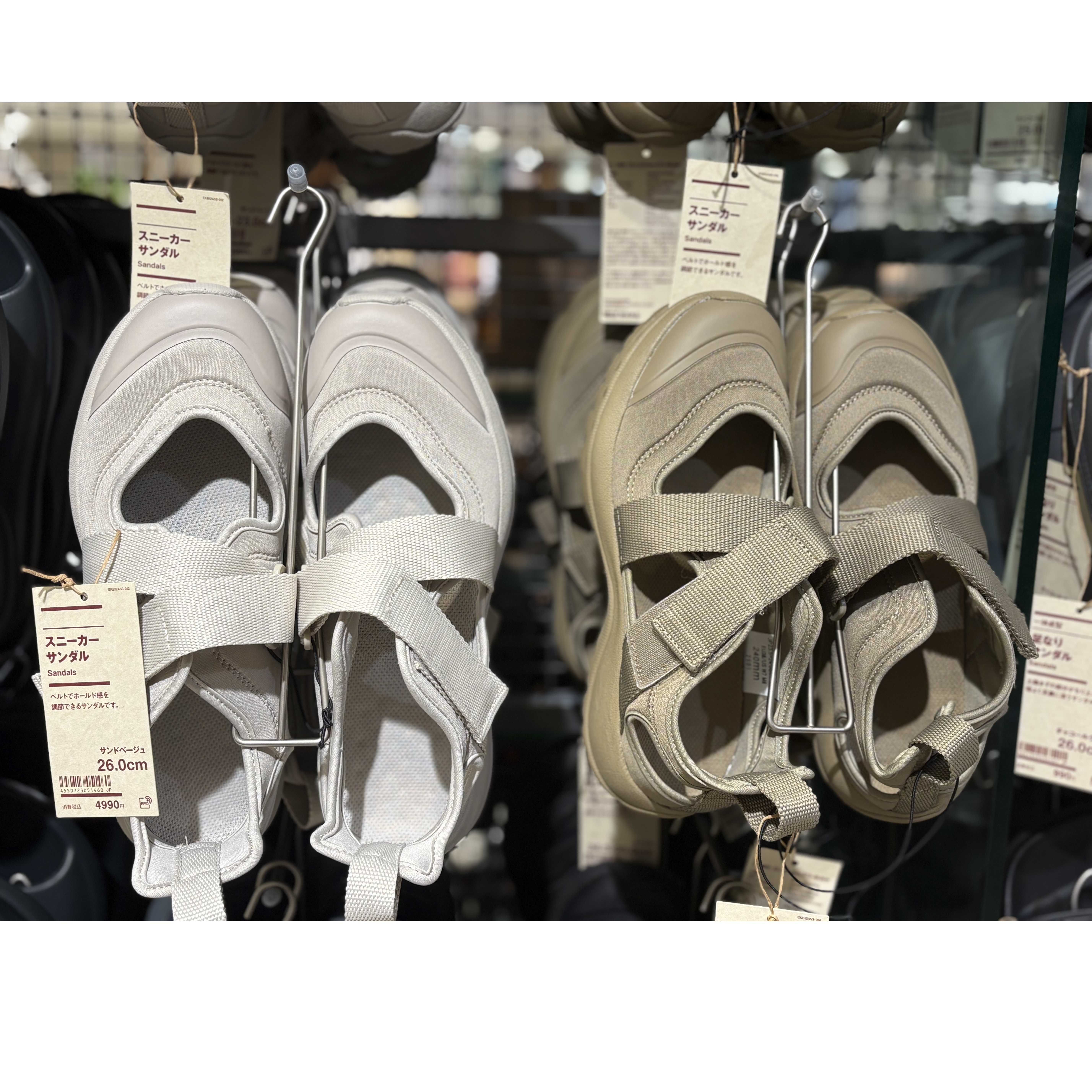 NEW スニーカーサンダル