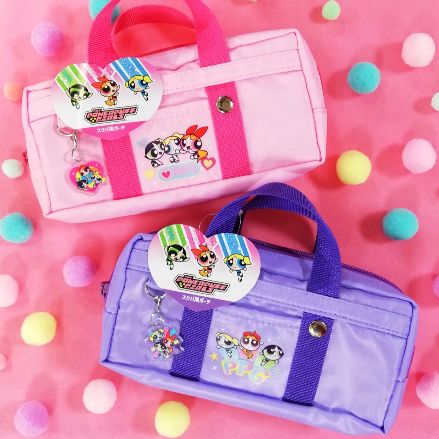 ☆パワーパフガールズ☆スクバ風ポーチ