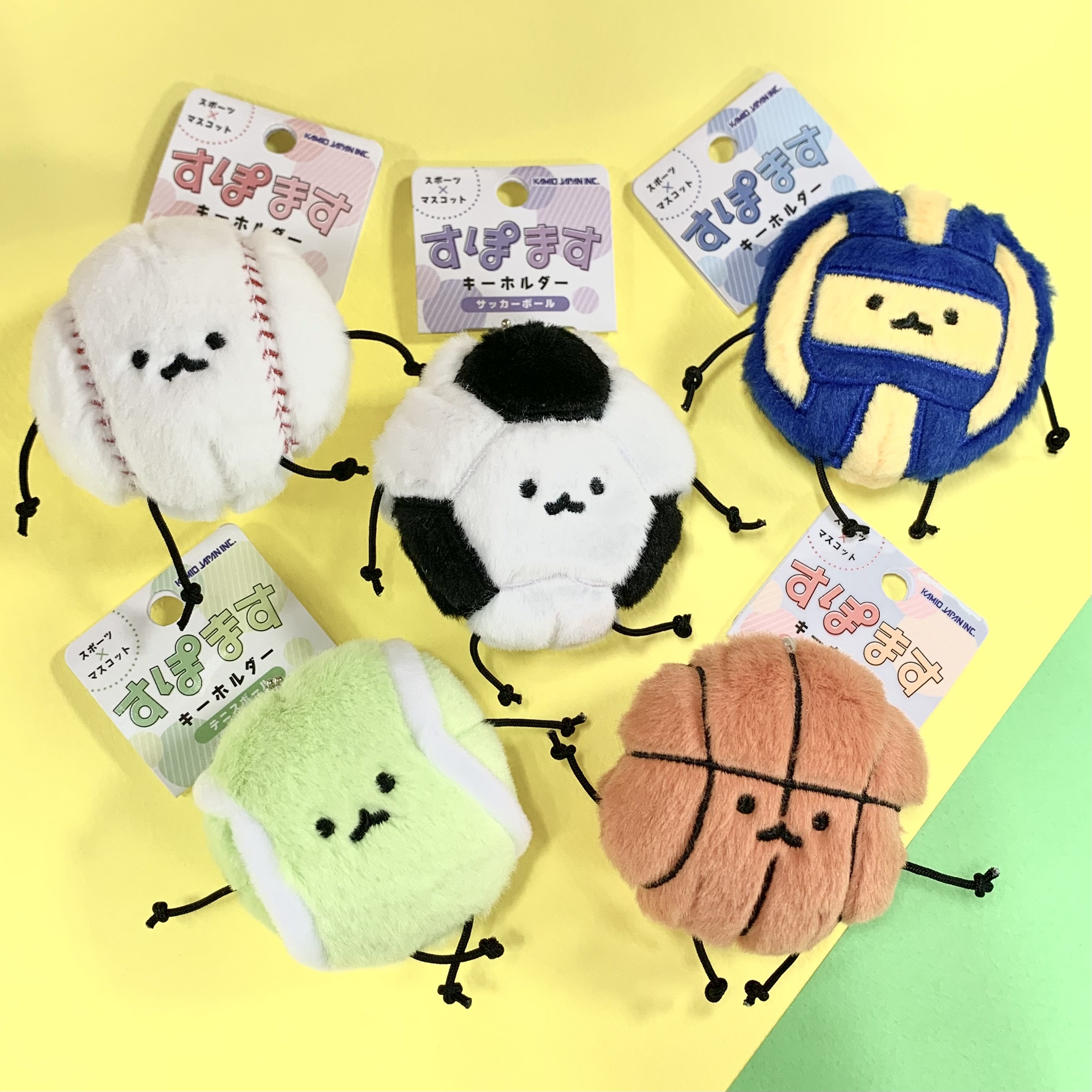 ◎ゆるっと可愛い！すぽますキーホルダー◎