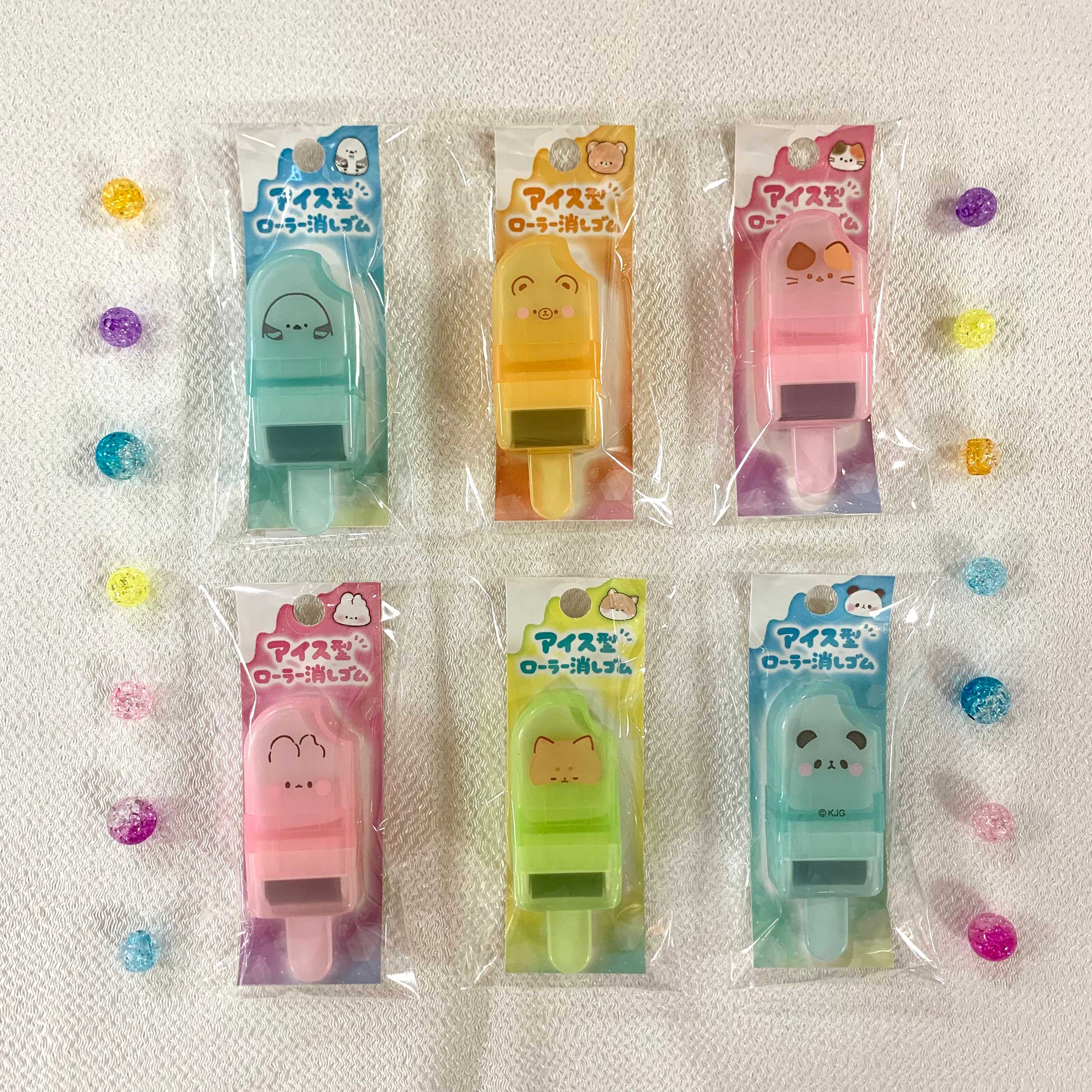 ▼△アイス型ローラー消しゴム△▼