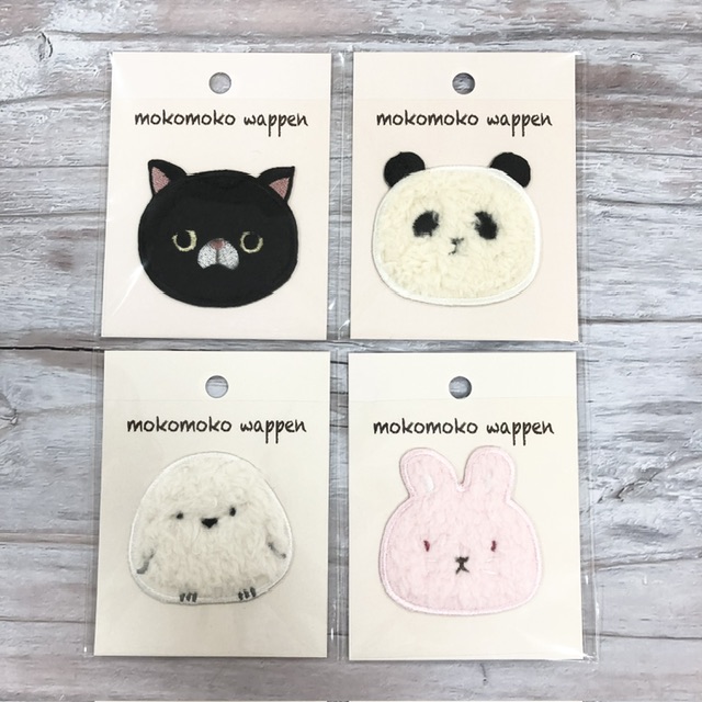 モコモコ ワッペン新入荷！